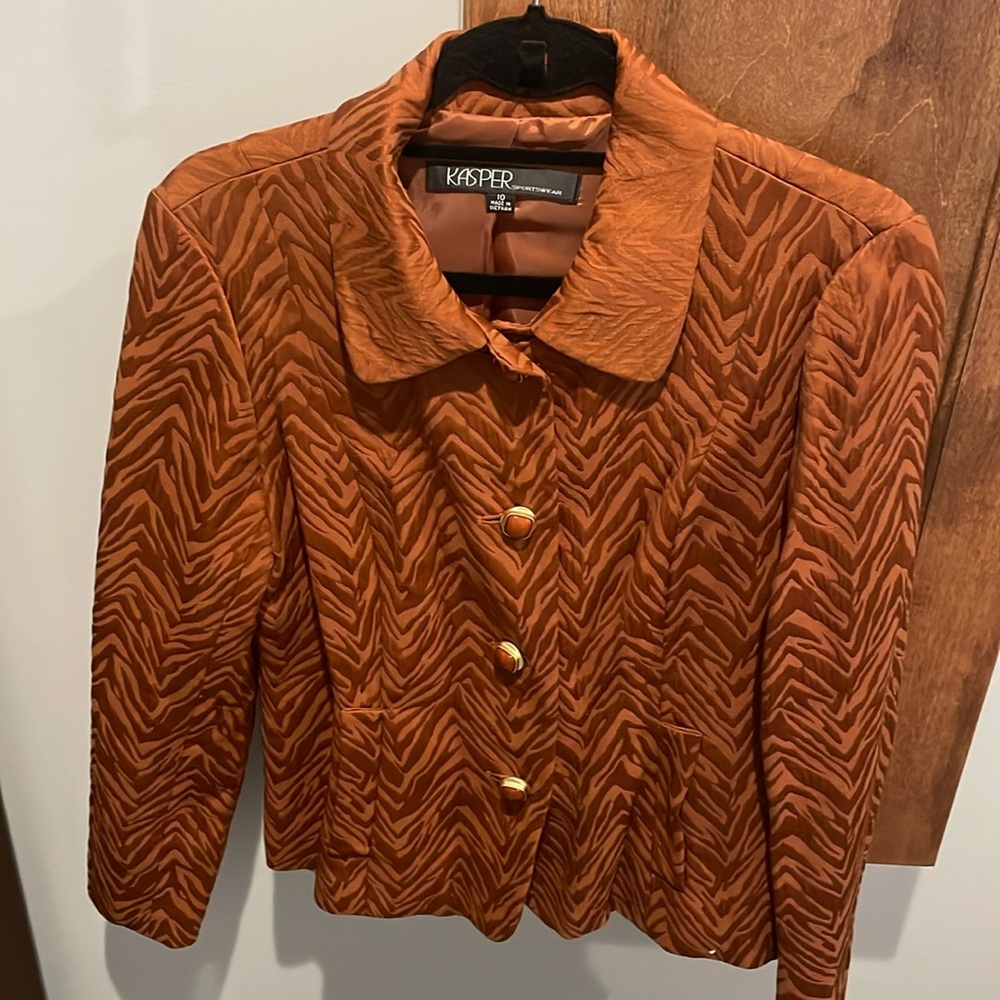Blazer/jacket autumn brown excellent condition worn once